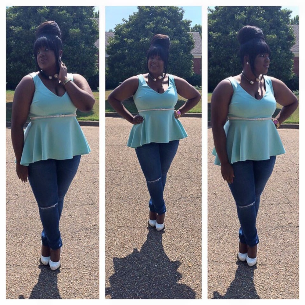 Peplum Blouse